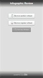 Mobile Screenshot of infographicreview.org